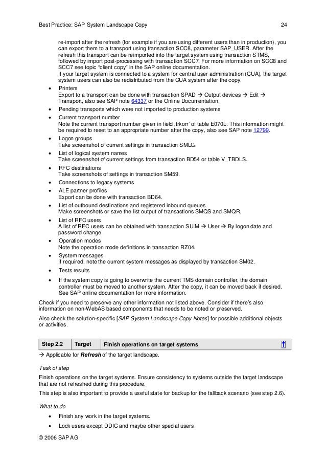 Stms configuration after system refresh cache Stms configuration after system refresh cache