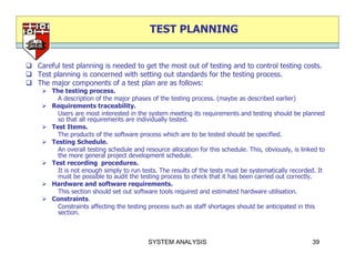 Sample Run Plan For Testing System design | PDF