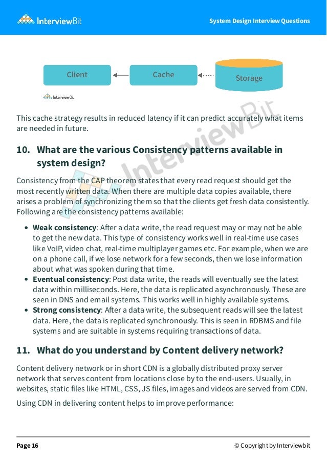 Top System Design Interview Questions | PDF