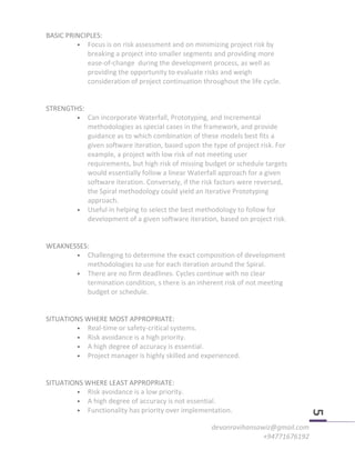 System Development Methodologies | PDF