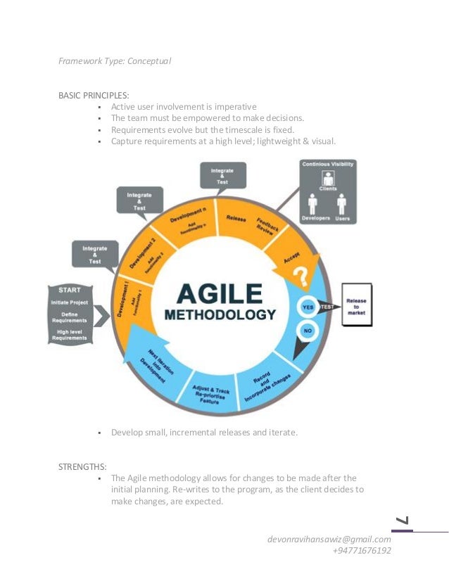 System Development Methodologies