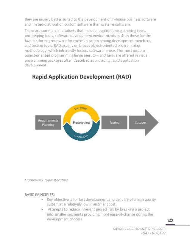 System Development Methodologies