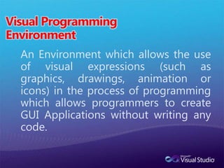 System development using visual studio | PPT