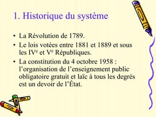 Systeme Educatif Francais