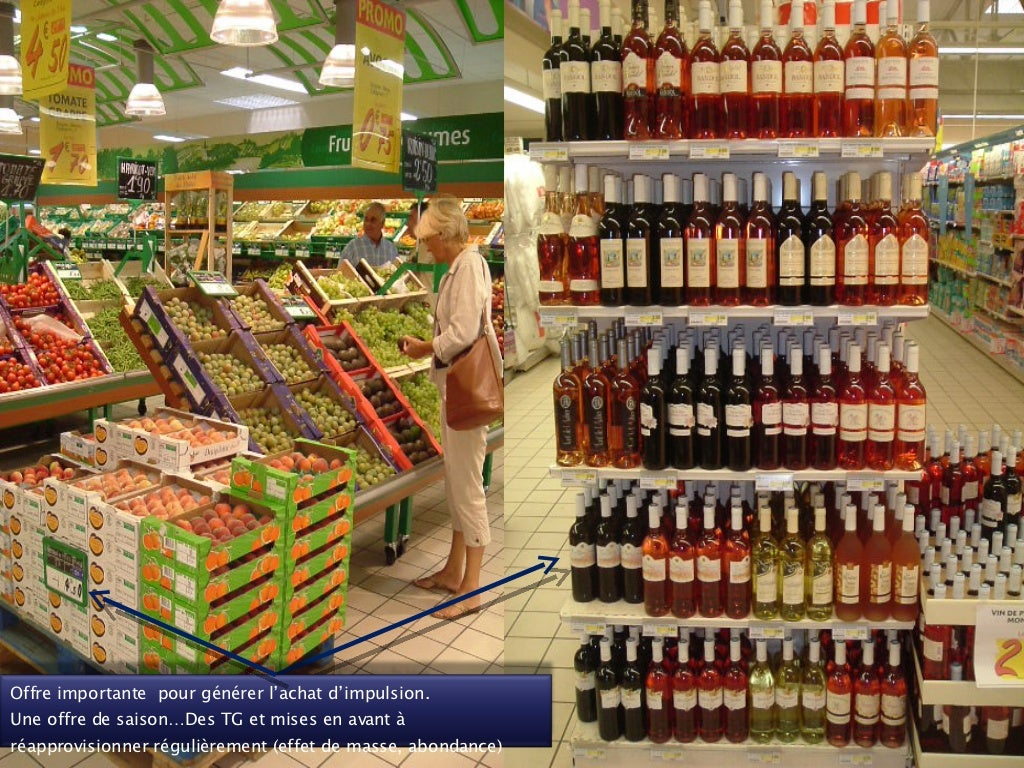 Le point de vente....