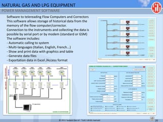 System Gas srl - distribution of natural gas, LPG and fluids | PPTX