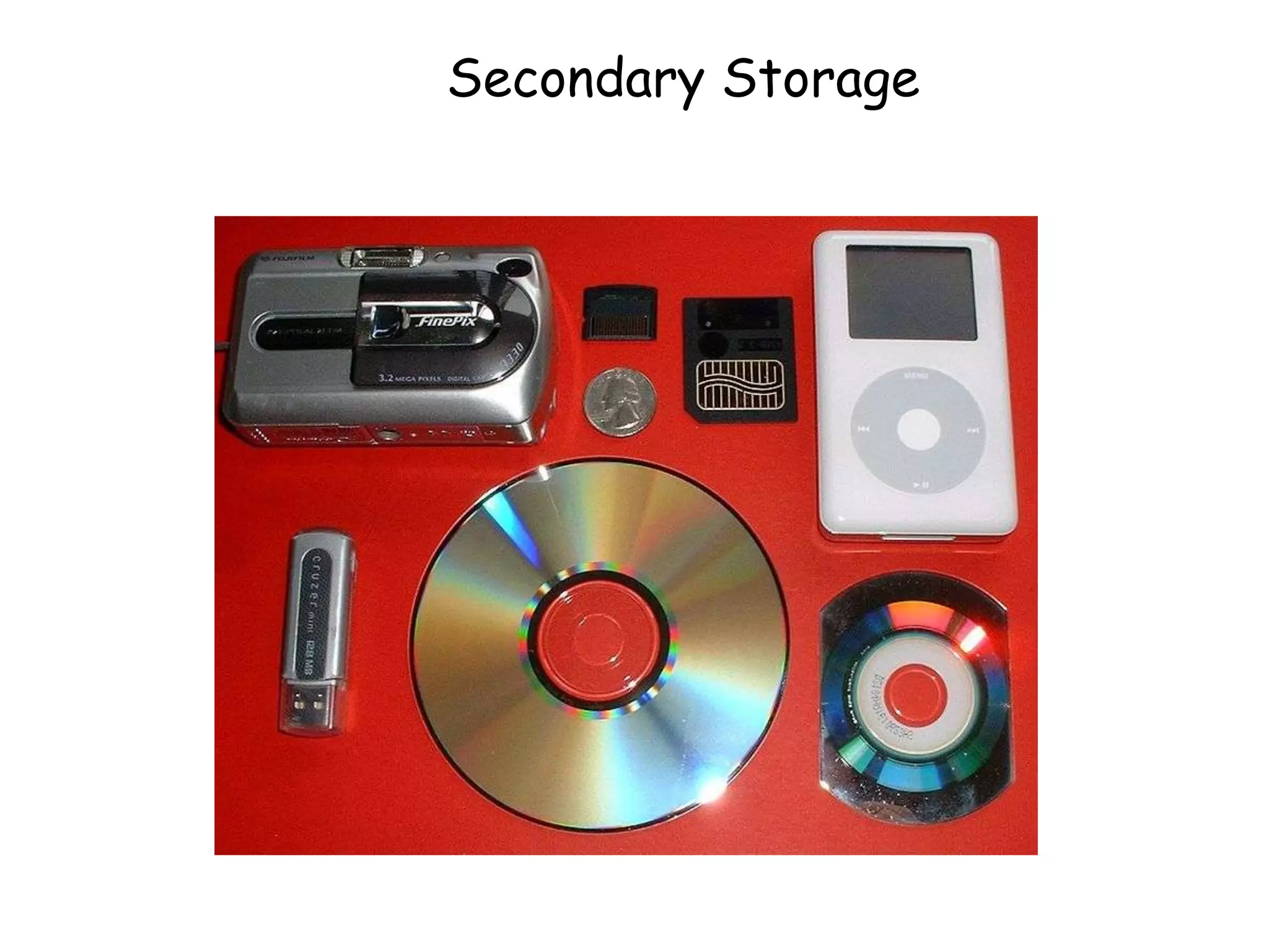 Secondary Storage
 