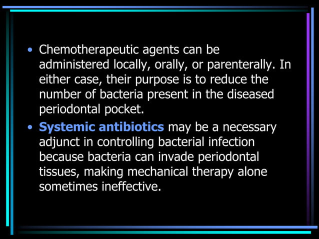 Systemic Antibiotics in Periodontal therapy.ppt
