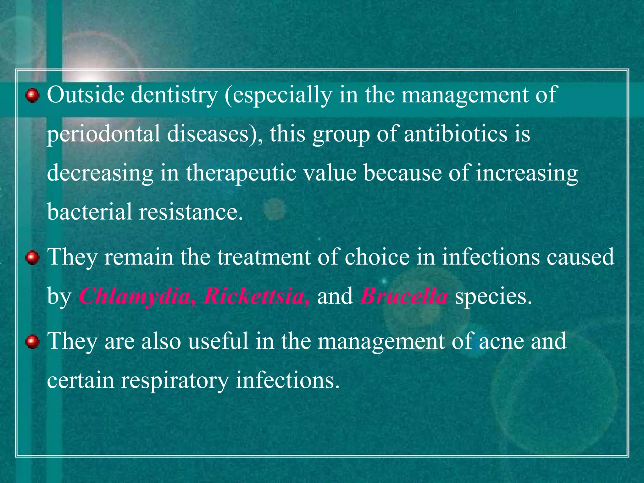 Systemic Antibiotics in Periodontal Therapy 2.ppt