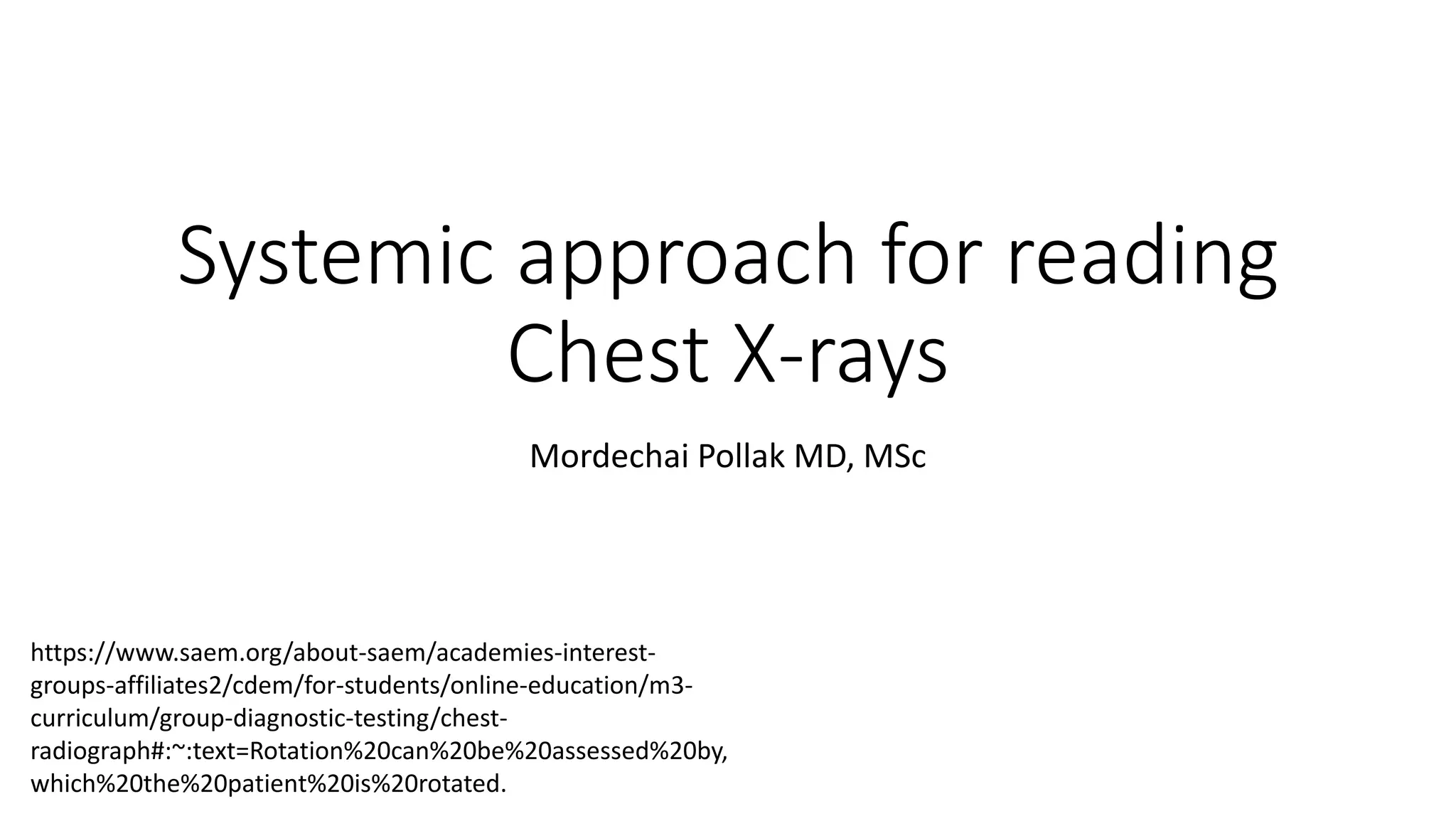 Systemic approach for reading Chest X-rays.pdf