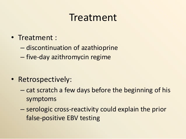 antibiotics for cat scratch disease