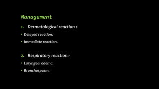Systemic complications of local anesthesia | PPTX