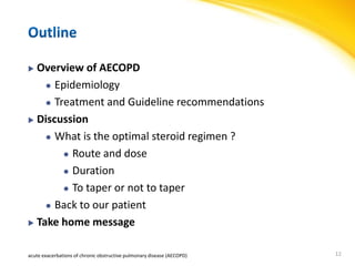 Systemic corticosteroids in the treatment of acute exacerbations of ...