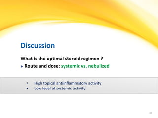 Systemic corticosteroids in the treatment of acute exacerbations of ...