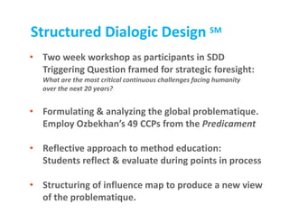 Systemic Design Contexts ISSS 2014 | PDF | Business and Finance