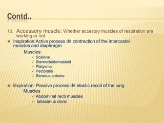 Systemic examination of respiratory system | PPT
