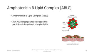 Systemic fungal infections venkat | PPTX