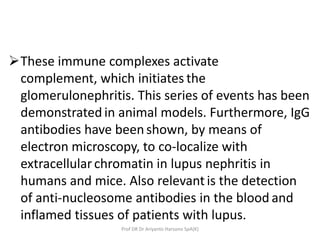 Systemic lupus erythematosus | PPTX