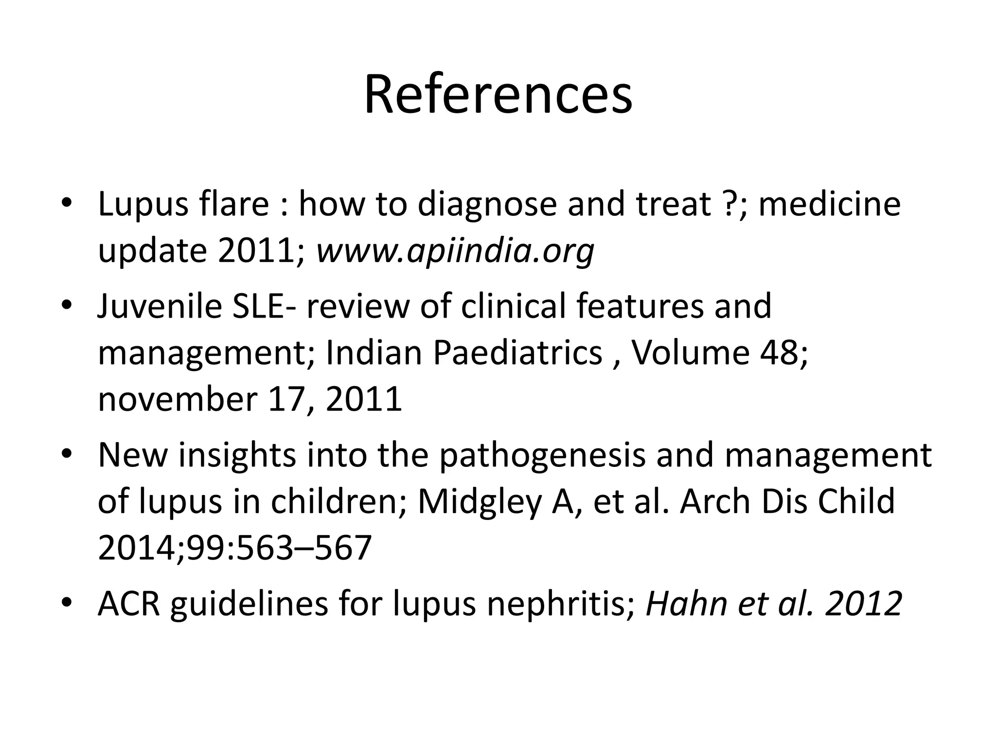 pediatric Systemic lupus erythematosus | PPTX
