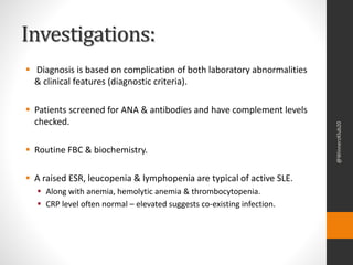Systemic lupus erythematosus