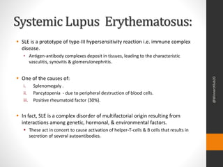 Systemic lupus erythematosus