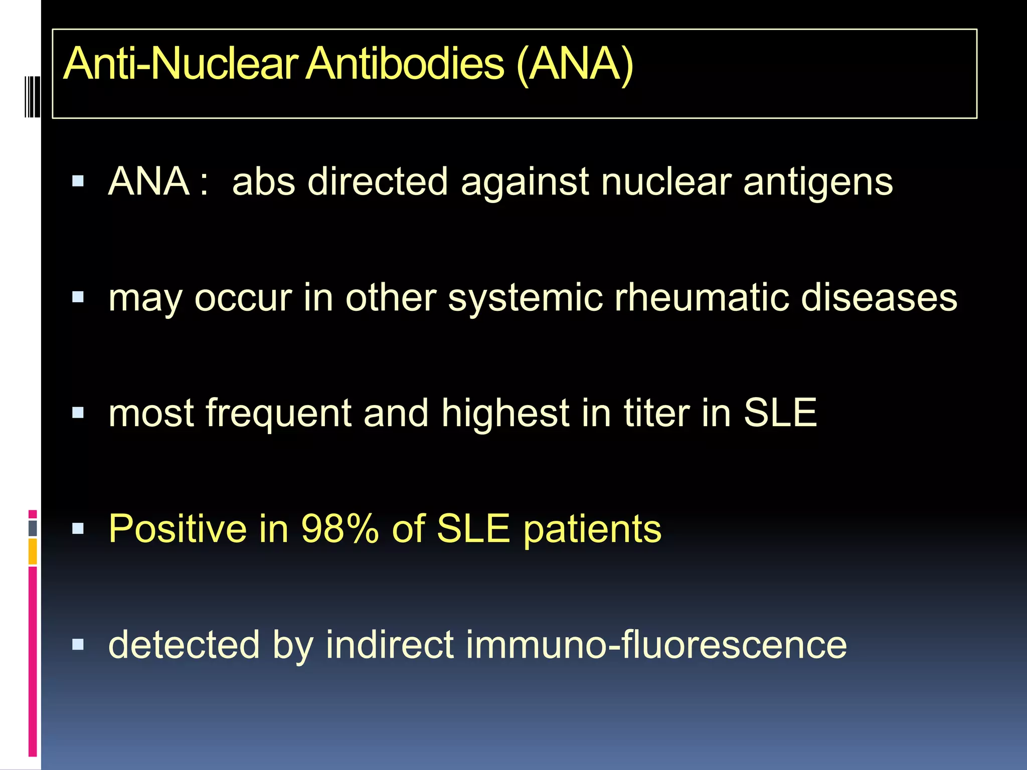 Systemic lupus erythematosus overview | PPTX