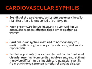 Systemic manifestation of acquired syphilis | PPTX