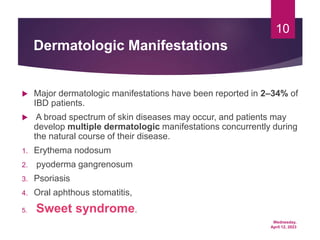Ibd Induced Rash systemic manifestations of IBD.ppt