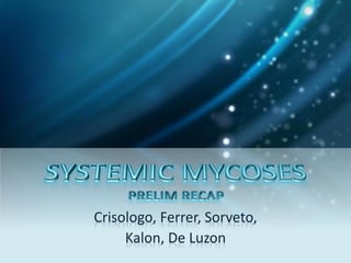Crisologo, Ferrer, Sorveto,
Kalon, De Luzon

 