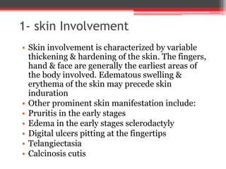 systemic sclerosis and scleroderma powerpoint | PPTX