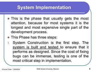 System implemantation | PPSX