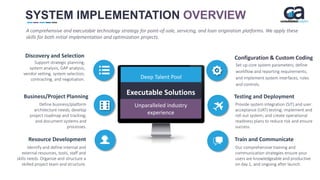 Consolidated Analytics Consulting & Advisory: System Selection ...