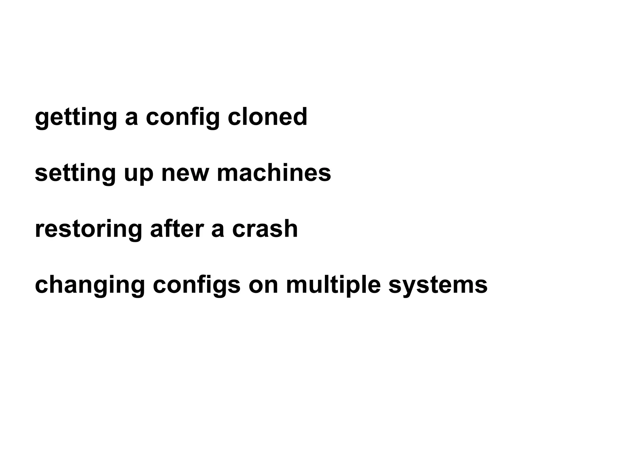 Automatic systems installations and change management wit FAI - Talk for Netways OSDC 2009