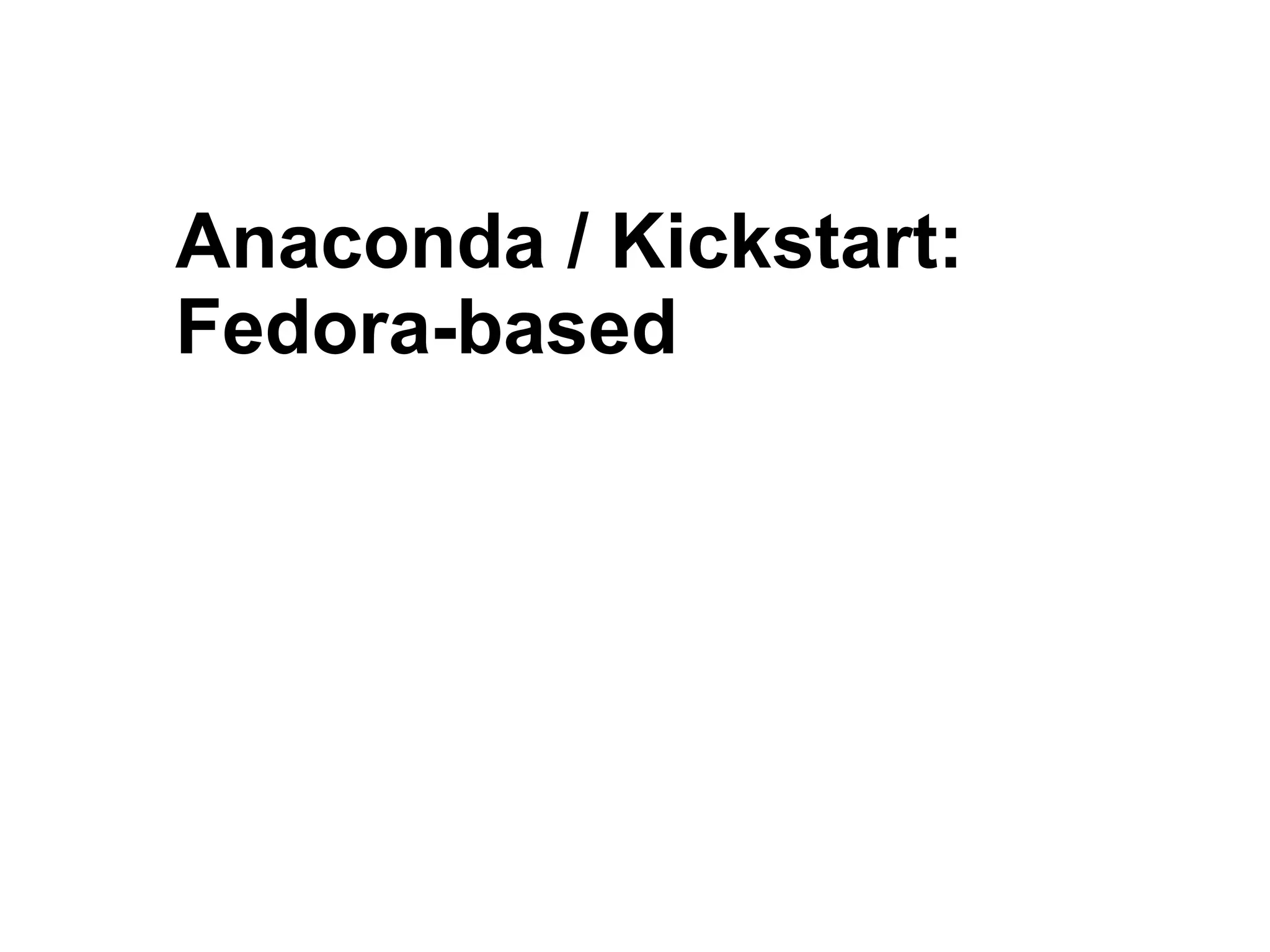Automatic systems installations and change management wit FAI - Talk for Netways OSDC 2009