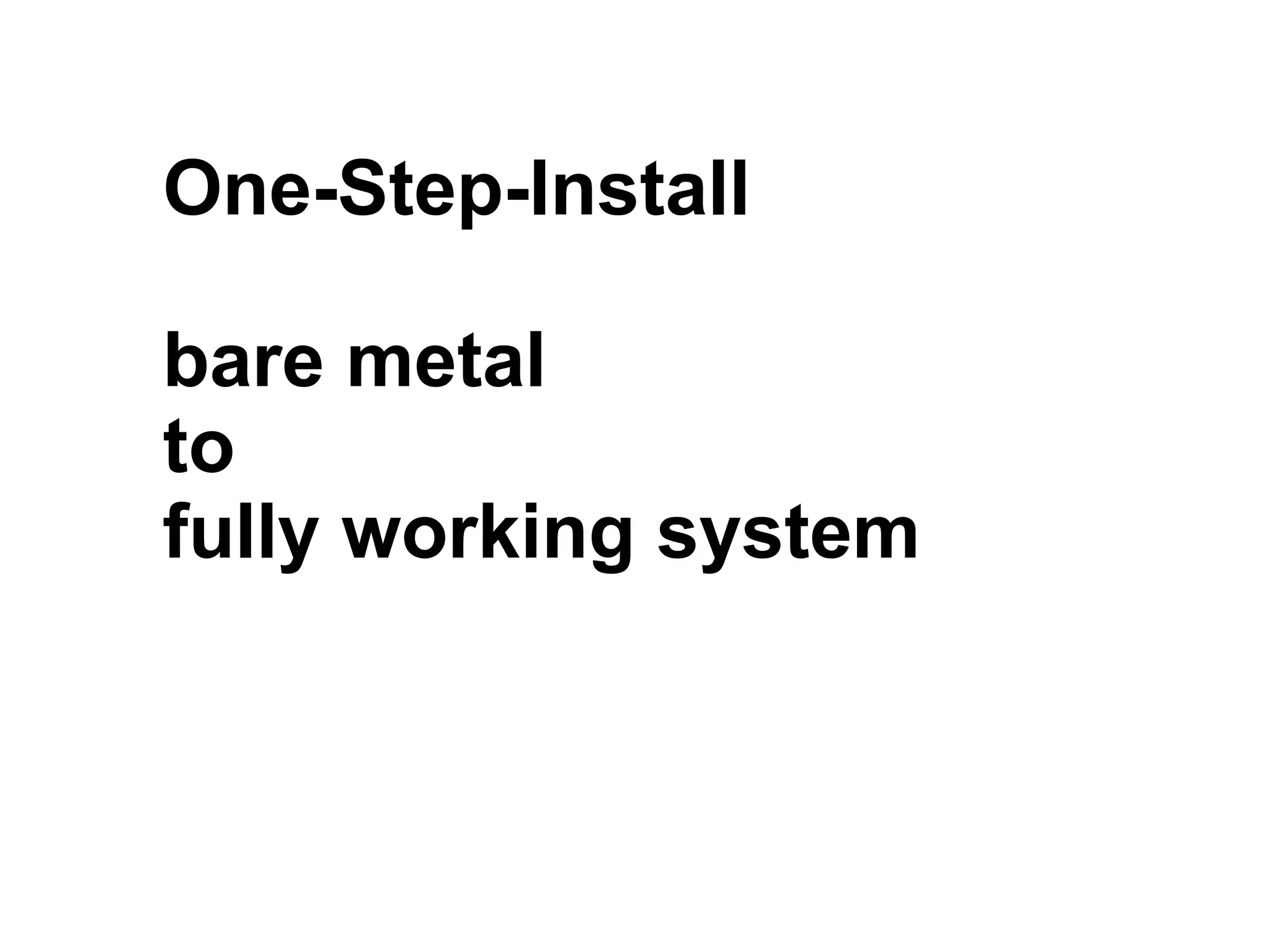 Automatic systems installations and change management wit FAI - Talk for Netways OSDC 2009