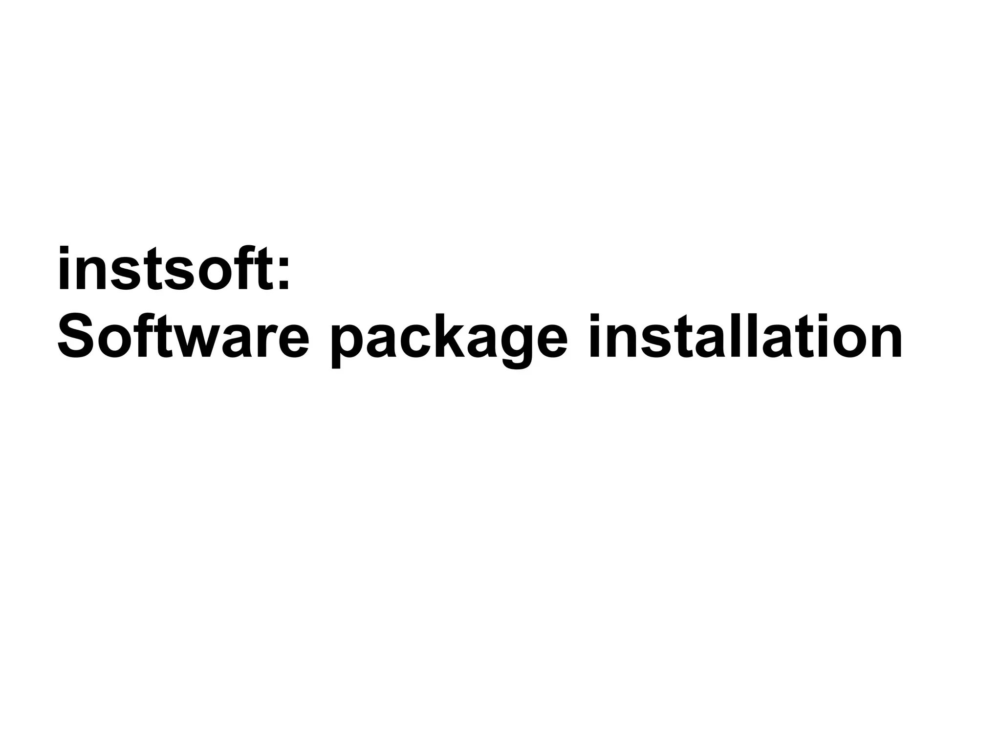 Automatic systems installations and change management wit FAI - Talk for Netways OSDC 2009