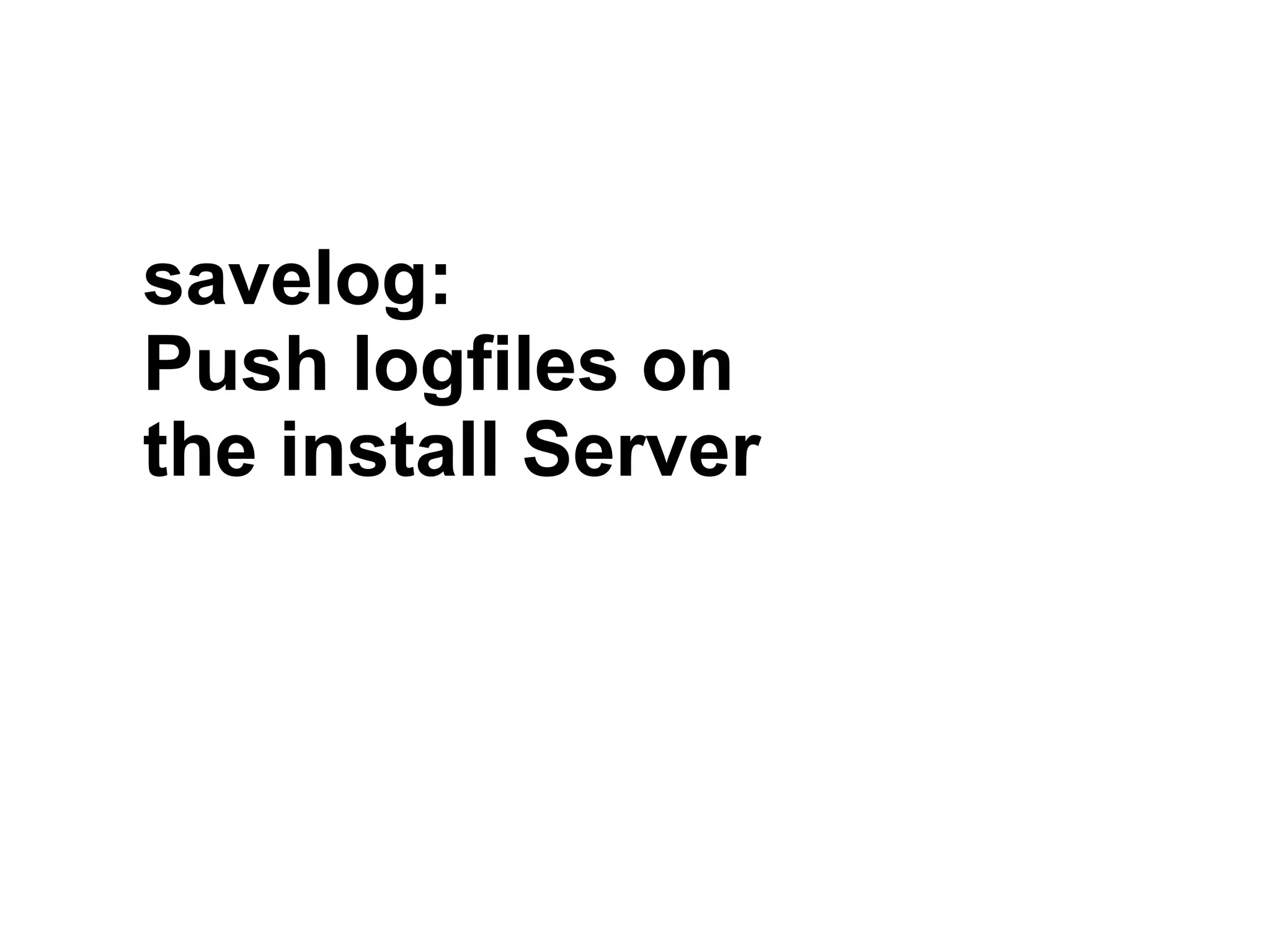 Automatic systems installations and change management wit FAI - Talk for Netways OSDC 2009