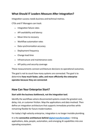 System Integration Services: Empowering High-Velocity Enterprises for ...