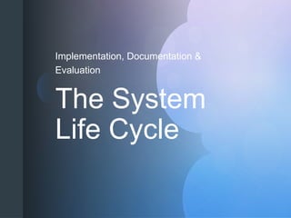Comprehensive Guide to System Life Cycle: Implementation, Documentation ...