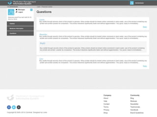 System mockup