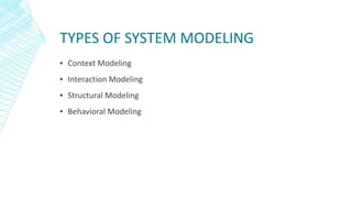 System modeling | PPTX
