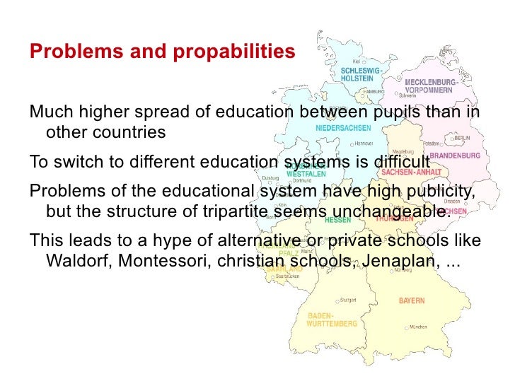 System Of Education In Germany