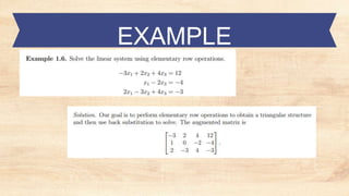 System of Linear Equation power point presentation | PPT
