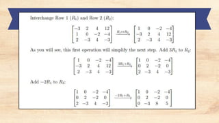 System of Linear Equation power point presentation | PPT