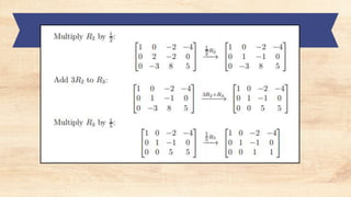System of Linear Equation power point presentation | PPT