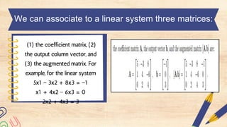 System of Linear Equation power point presentation | PPTX