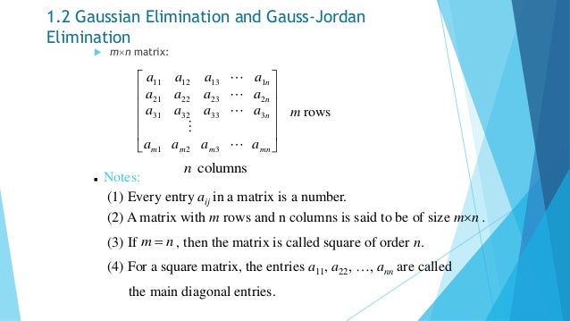 system linear equations and matrices reducing to row echelon form