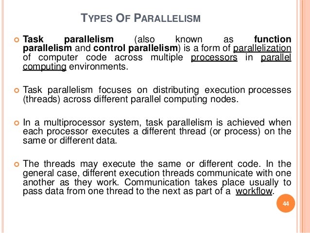system on chip architectures types of parallelism
