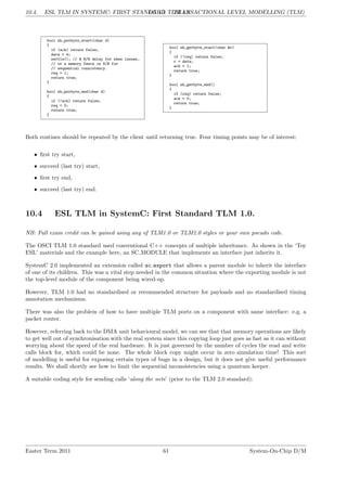 System on Chip Design and Modelling Dr. David J Greaves | PDF