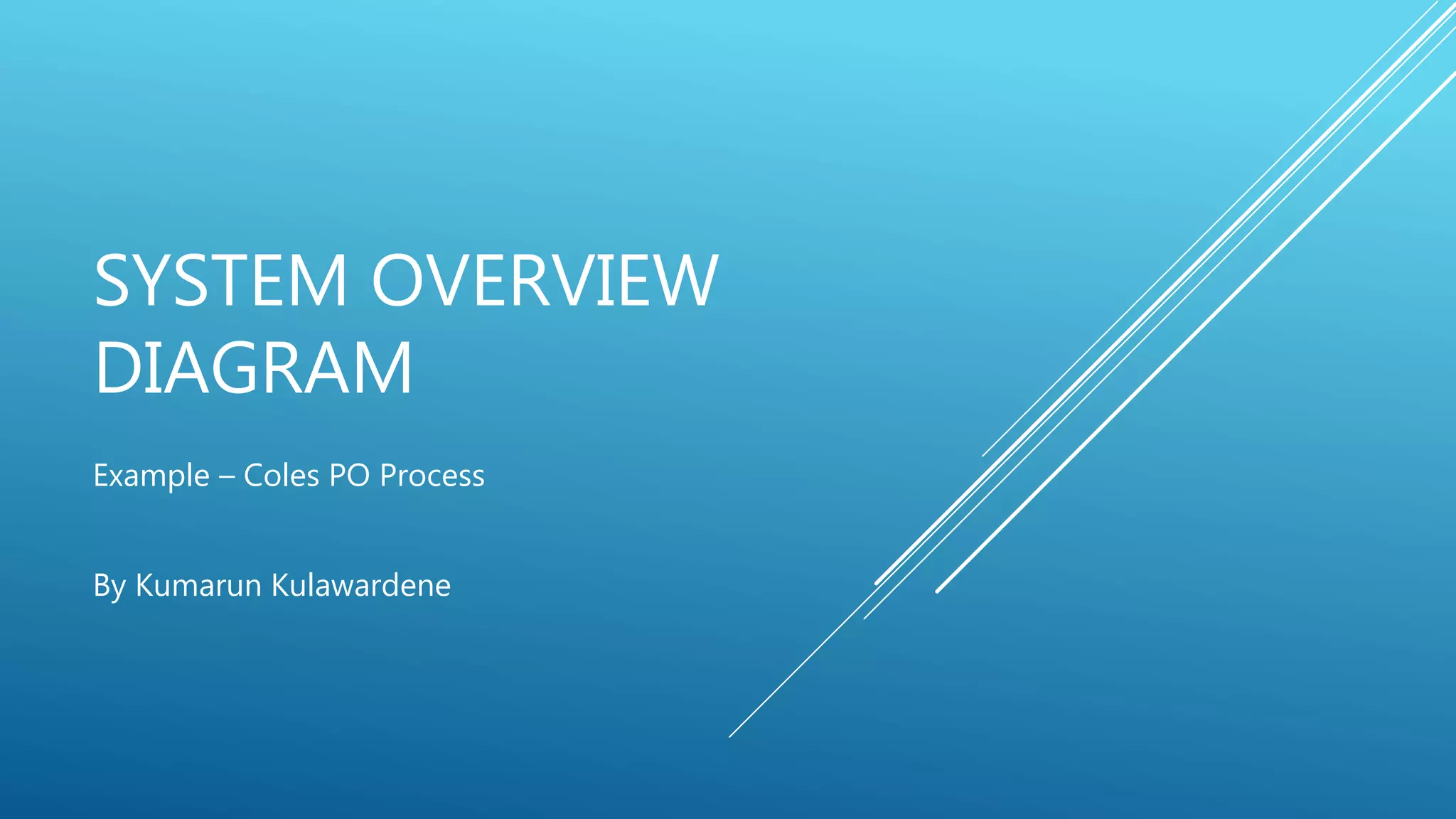System overview diagram | PPT